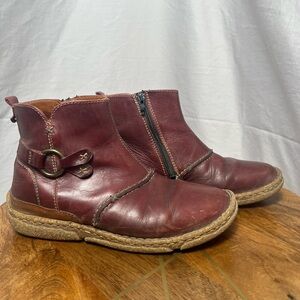 Josef Seibel leather booties
